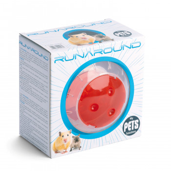 Шар для грызунов My Pets Solutions RUN AROUND диаметр 18 см в ассортименте