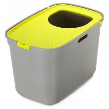 Moderna био-туалет Top Cat 59x39x38h см, вертикальный вход, серо-лимонный