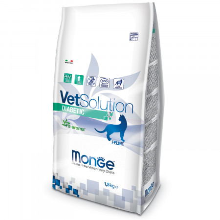 Monge VetSolution Cat Diabetic диета для кошек Диабетик 1,5 кг