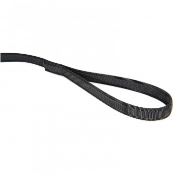 JULIUS-K9 поводок для собак Super-grip 2/120см, с ручкой, до 50 кг, черно-серый