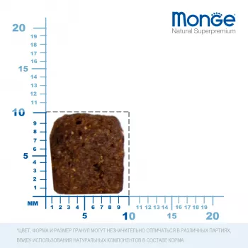 Monge Dog Monoprotein корм для собак всех пород утка с рисом и картофелем 2,5 кг