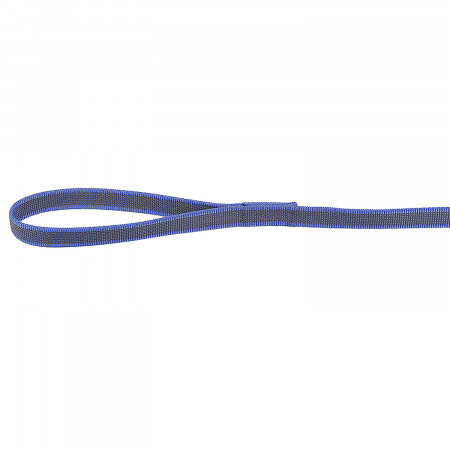 JULIUS-K9 поводок для собак Color & Gray Super-grip 2/120см, с ручкой, до 50 кг, сине-серый