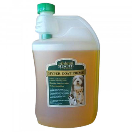 Animal Health Hyper Coat Prime Натуральная добавка для кожи и шерсти (с конопляным маслом) 250 мл