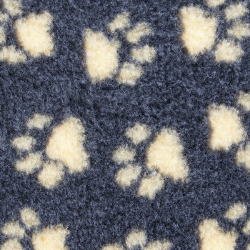 ProFleece коврик меховой 1х1,6 м угольный/желтый