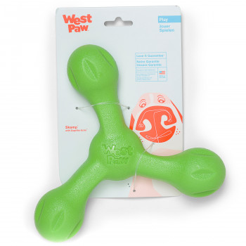 West Paw Zogoflex игрушка для собак перетяжка Skamp 22 см зеленая