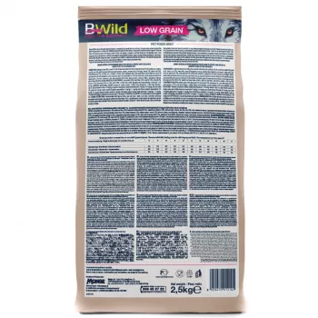 Monge Dog BWild LOW GRAIN низкозерновой корм из мяса гуся для взрослых собак всех пород 2,5 кг