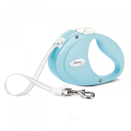 flexi рулетка Puppy (до 12 кг) 2 м лента светло-голубая СКИДКА 30%