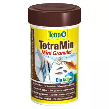 TetraMin Mini Granules корм в mini гранулах для молоди и мелких рыб 100 мл