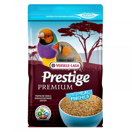 VERSELE-LAGA корм для экзотических птиц Prestige PREMIUM Tropical Finches 0,8 кг (замена 421538)