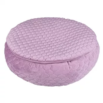 XODY пуфик Комфорт №1 50х50 см, флок, сиреневый