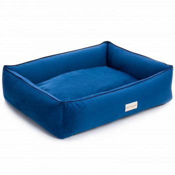 Лежанка Pet Comfort для собак средних пород, Golf Vita 03, размер M 75х90 см, синий