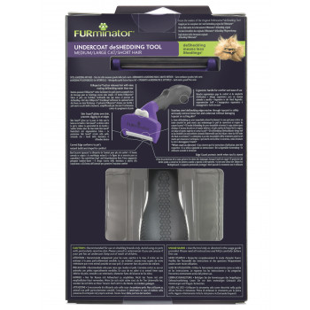 Фурминатор FURminator M/L для больших кошек c короткой шерстью