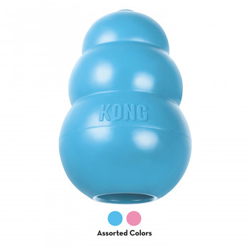 Игрушка KONG Classic Puppy M для щенков средних пород, размер M, 8х5 см, цвета в ассортименте: розовый, голубой