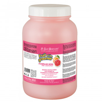 ISB Fruit of the Groomer Pink Grapefruit Шампунь для шерсти средней длины с витаминами 3,25 л