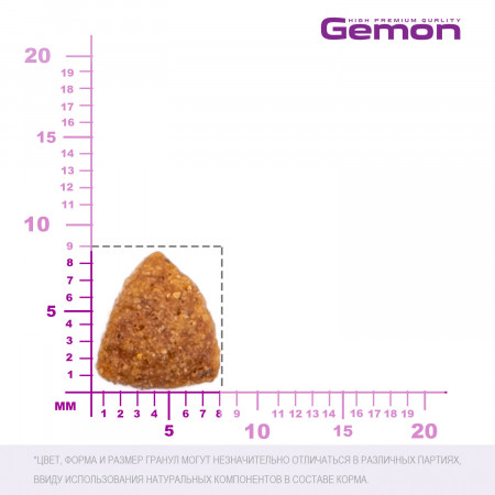 Gemon Cat корм для котят с курицей и рисом 400г