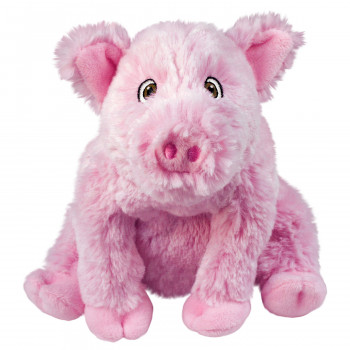 KONG игрушка для собак Comfort Kiddos Свинка 16 см