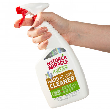 Средство от пятен и запахов  Nature's Miracle Hard Floor Cleaner для твердых покрытий полов, спрей 710 мл