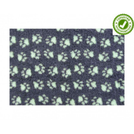 ProFleece коврик меховой 35х50 см угольный/мята