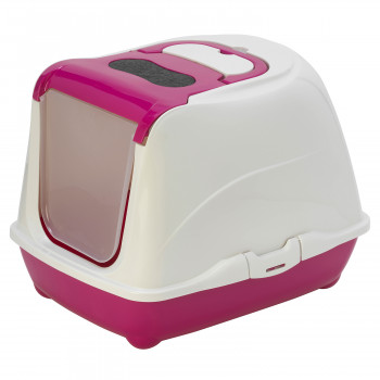 Moderna био-туалет Flip Cat 50x39x37h см с совком, розовый