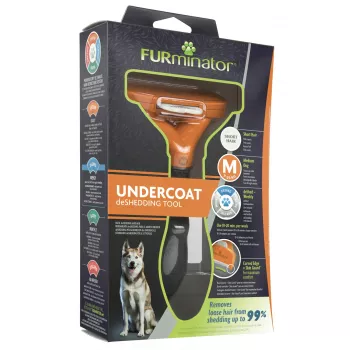 Фурминатор FURminator M для средних собак с короткой шерстью