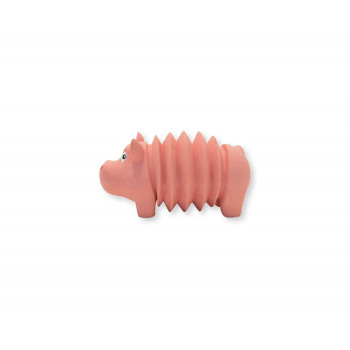 OutwardHound игрушка для собак Accordionz "Свинка" латекс с пищалкой, 15 см