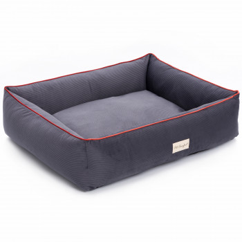 Лежанка Pet Comfort для собак крупных пород, Golf Vita 01, размер L 85х105 см, серый