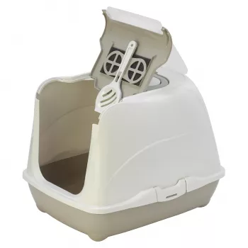 Moderna био-туалет Flip Cat 50x39x37h см с совком, серый