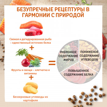 CORE корм из лосося с тунцом для взрослых кошек 300 г