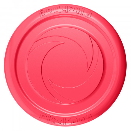 PitchDog летающий диск d 24 см, розовый