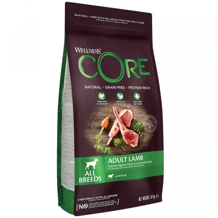 CORE корм из ягненка с яблоком для взрослых собак всех пород 1,8 кг