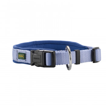 Hunter ошейник для собак Neoprene VP 28-30 см/XS-S, нейлон/неопрен, голубой