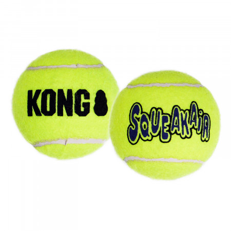 Игрушка KONG для собак Air "Теннисный мяч" большой (в упаковке 2 шт.), 8 см