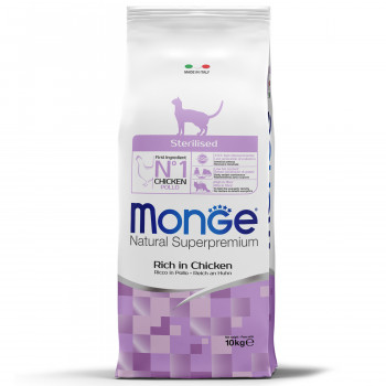 Monge Cat Sterilised корм для стерилизованных кошек 10 кг