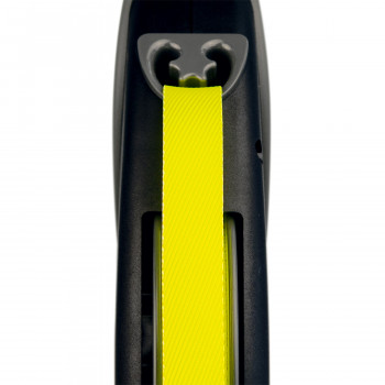 flexi рулетка GIANT Neon XL (от 50 кг) ремень 8 м черная СКИДКА 30%