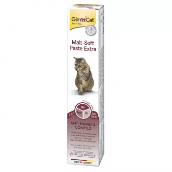 GIMCAT Паста для выведения шерсти Мальт Софт Экстра 50 г
