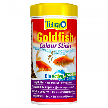 TetraGoldfish Colour Sticks корм в палочках для улучшения окраса золотых рыбок 250 мл