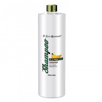 ISB Traditional Line PLUS Banana Шампунь для шерсти средней длины без лаурилсульфата натрия 1 л