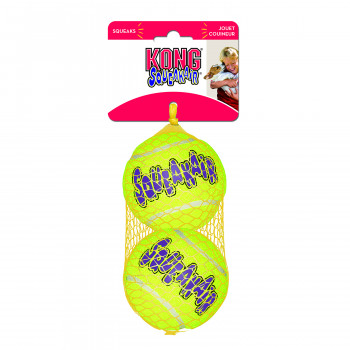 Игрушка KONG для собак Air "Теннисный мяч" большой (в упаковке 2 шт.), 8 см