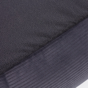 Лежанка Pet Comfort для кошек и собак миниатюрных пород, Golf Vita 01, размер XS 45х55 см, серый
