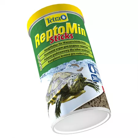 Tetra ReptoMin корм в виде палочек для водных черепах 1 л