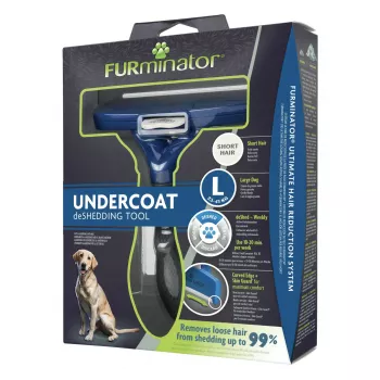 Фурминатор FURminator L для крупных собак с короткой шерстью