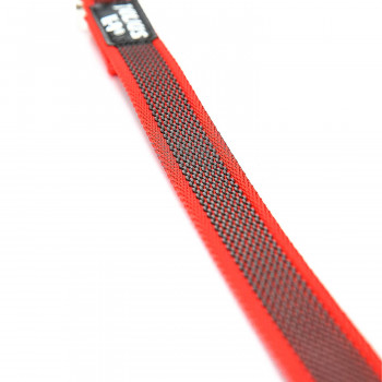 JULIUS-K9 поводок для собак Color & Gray Super-grip 2/300см, без ручки, до 50 кг, красно-серый