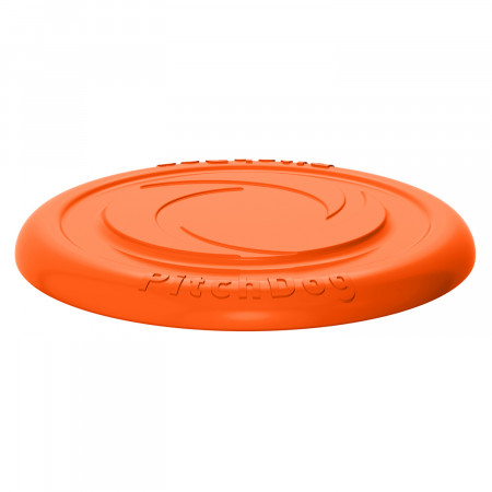 PitchDog летающий диск d 24 см, оранжевый
