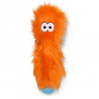 West Paw Zogoflex Rowdies игрушка плюшевая для собак Custer 10 см оранжевая