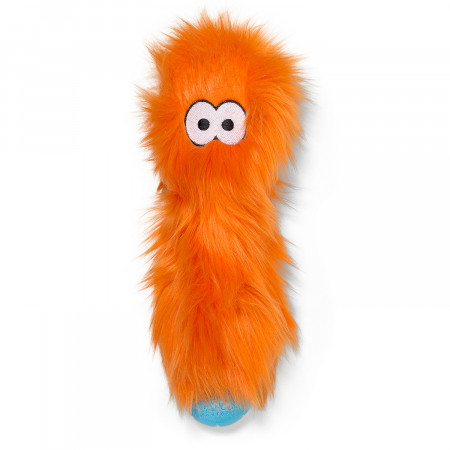 West Paw Zogoflex Rowdies игрушка плюшевая для собак Custer 10 см оранжевая