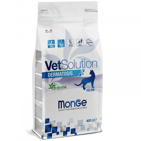 Monge VetSolution Cat Dermatosis диета для кошек Дерматозис 400 г