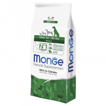 Monge Dog Maxi корм для взрослых собак крупных пород 12 кг