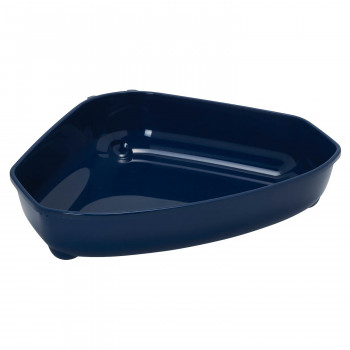 Moderna туалет-лоток угловой Corner Tray 55x45x13h см, синий