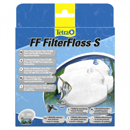 Tetra FF 400/600/700/800 губка синтепон для внешних фильтров Tetra EX 400/600/700/800 Plus 2 шт.