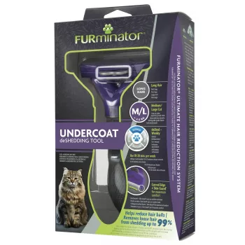 Фурминатор FURminator M/L для больших кошек c длинной шерстью
